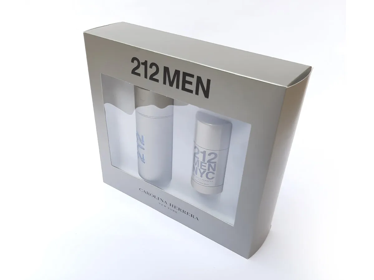 212 NYC Men Estuche 100ML EDT   75ML Hombre Carolina Herrera