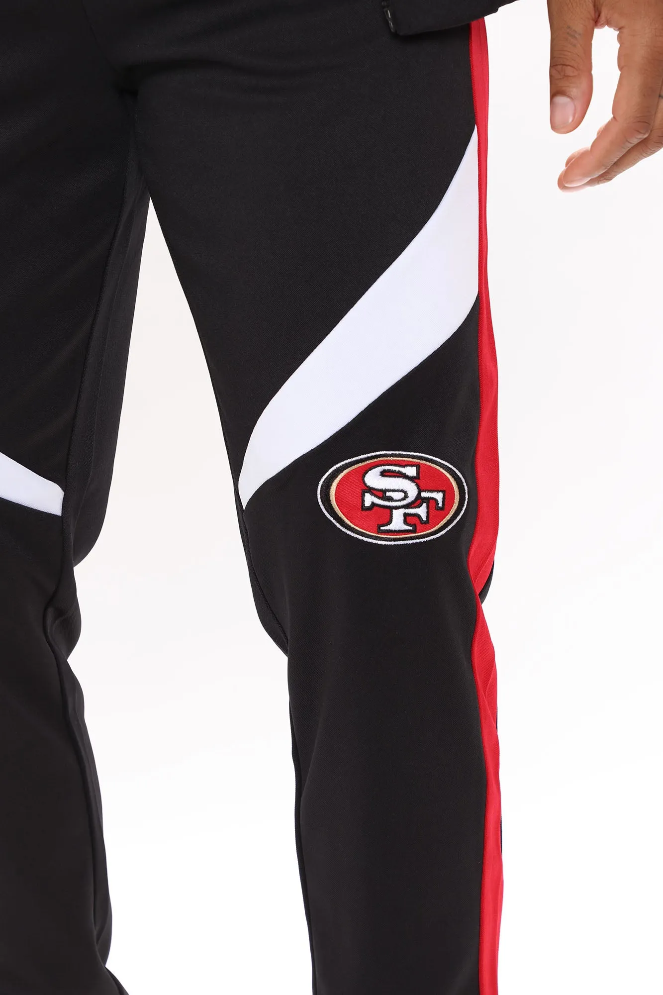 49ers Track Pant - Black