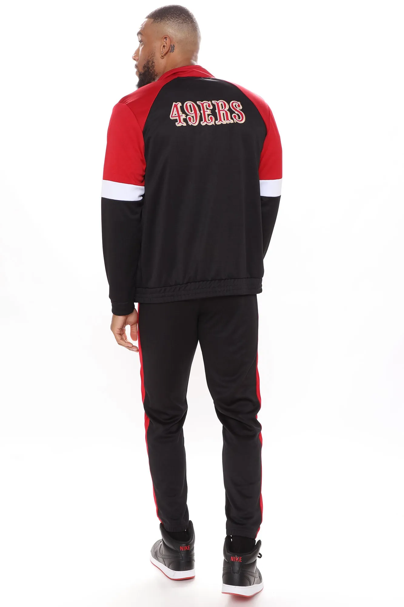 49ers Track Pant - Black