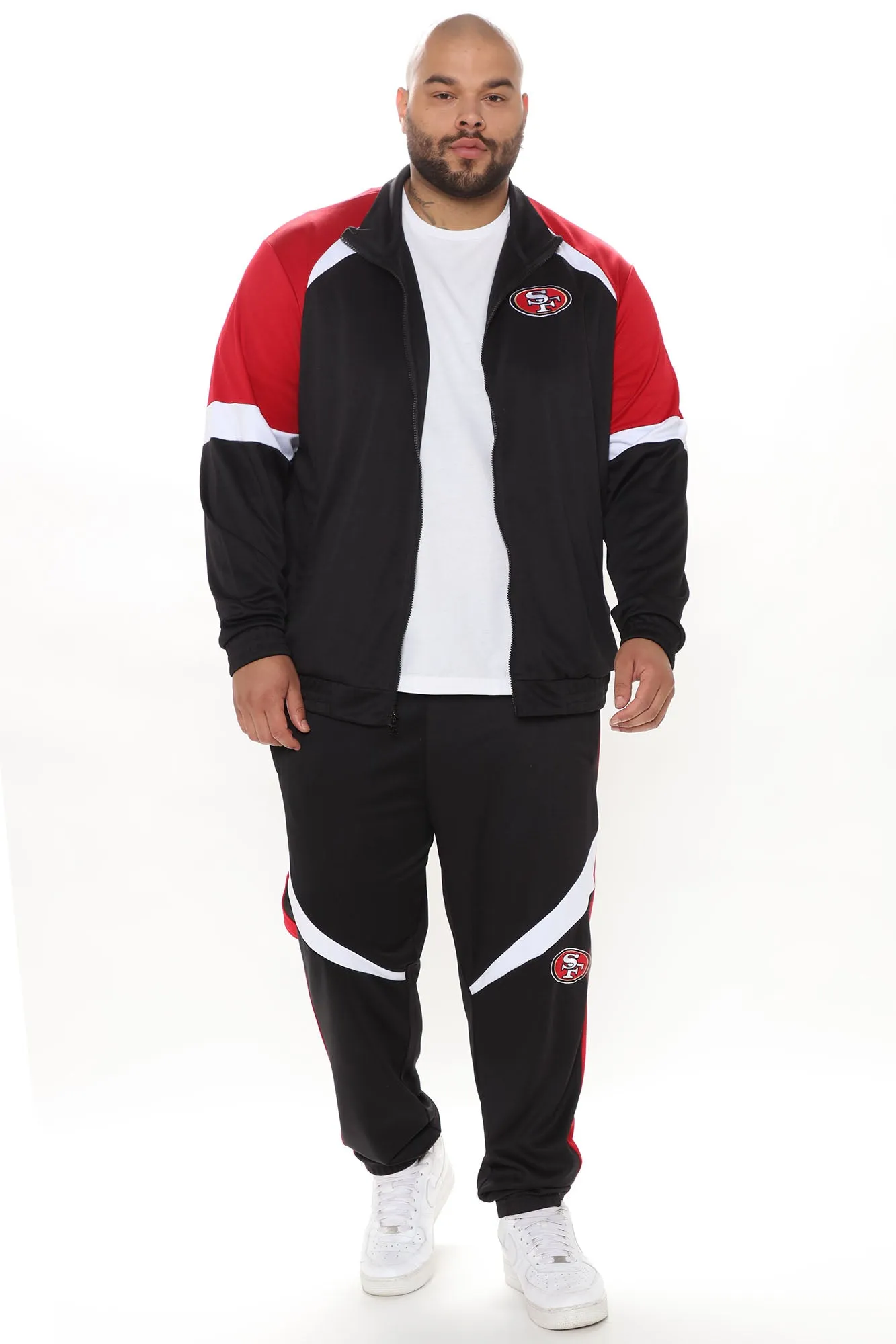 49ers Track Pant - Black