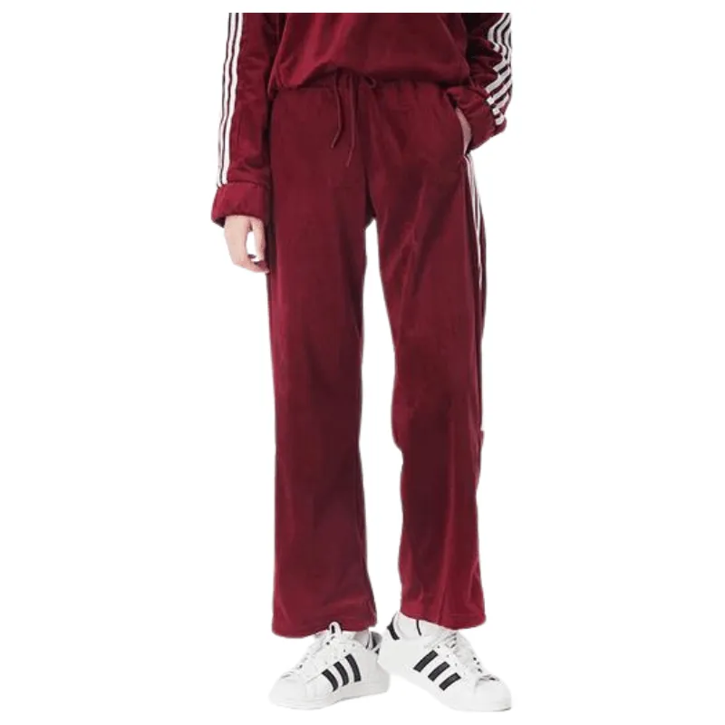 Adidas Neo 3-Stripes Woven Joggers - Red