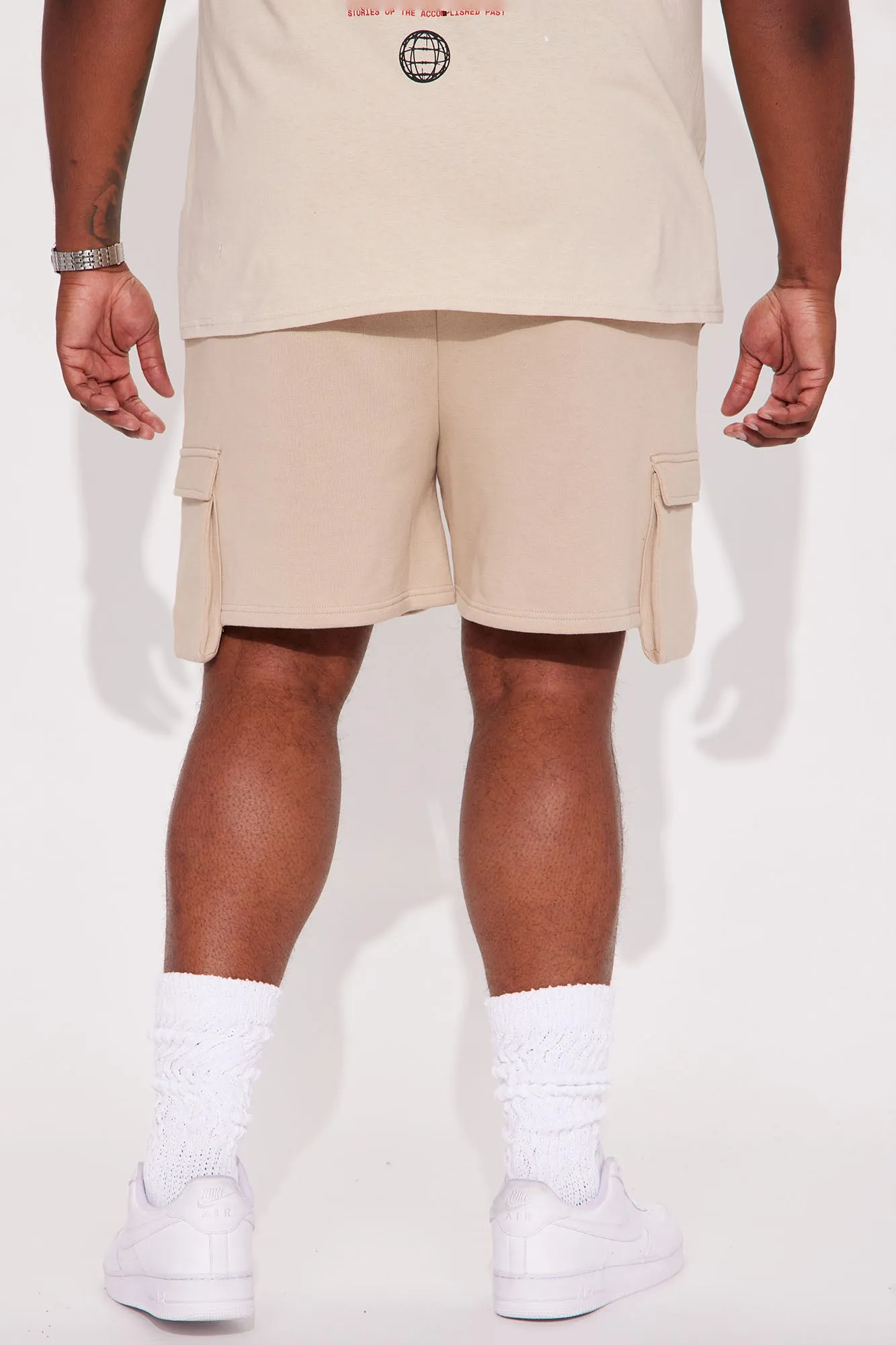 All That You Need Cargo Shorts - Tan