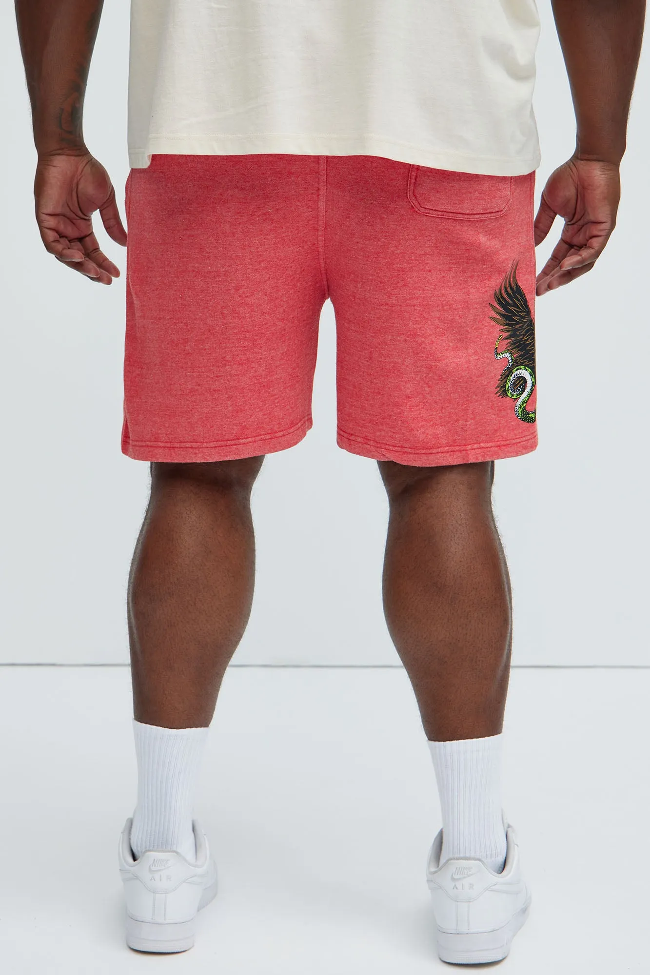 Apex Predator Sweatshorts - Red