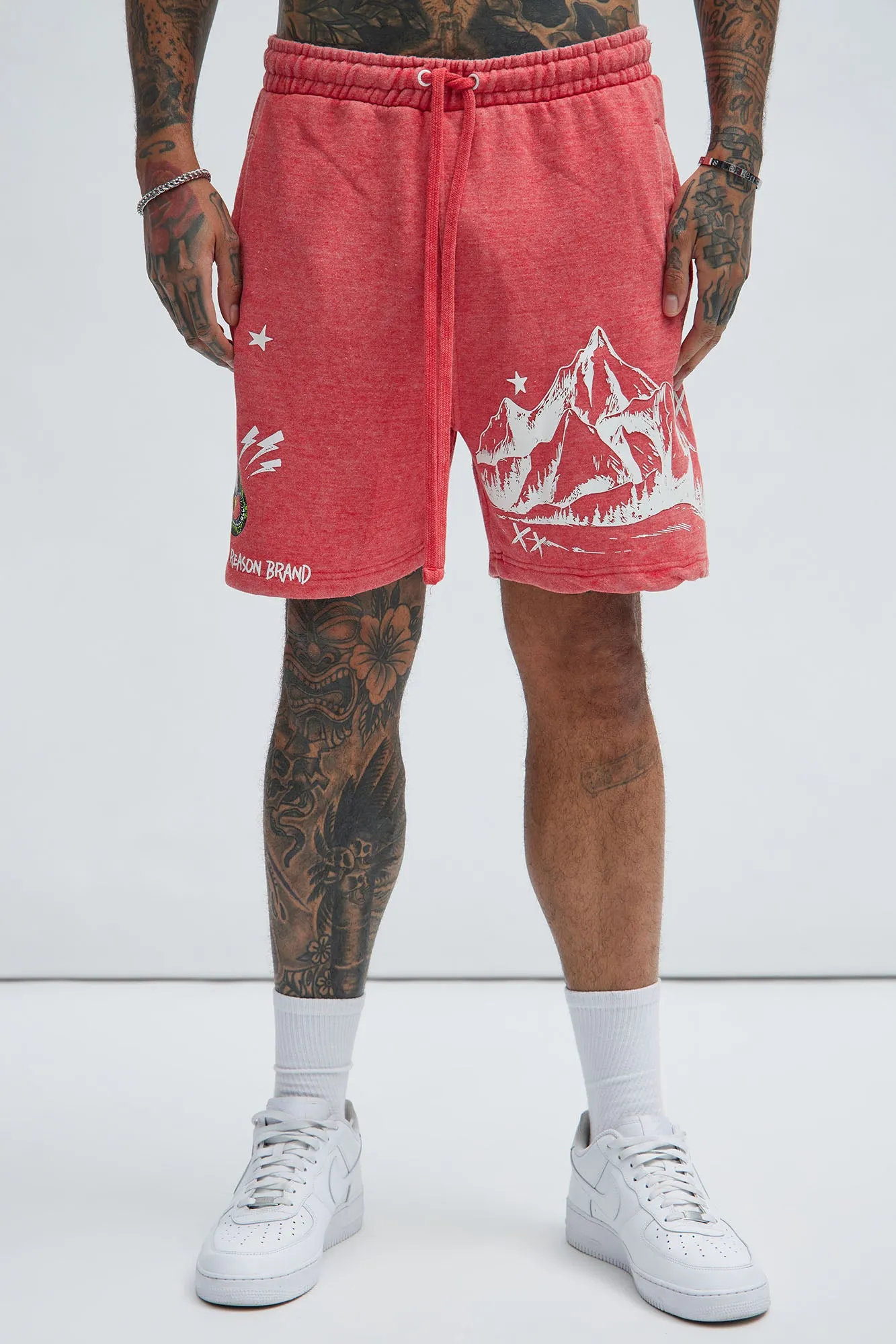 Apex Predator Sweatshorts - Red