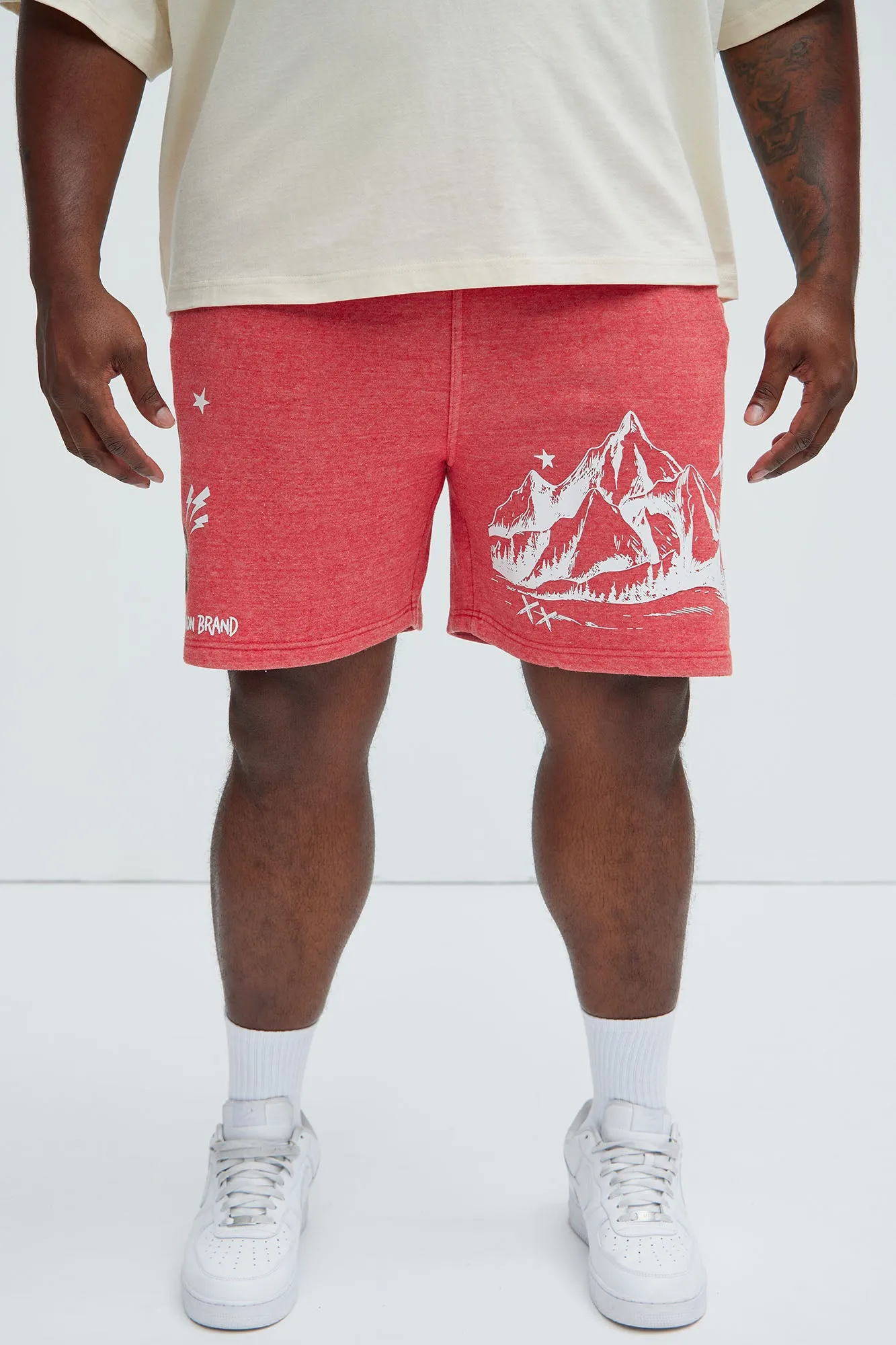 Apex Predator Sweatshorts - Red