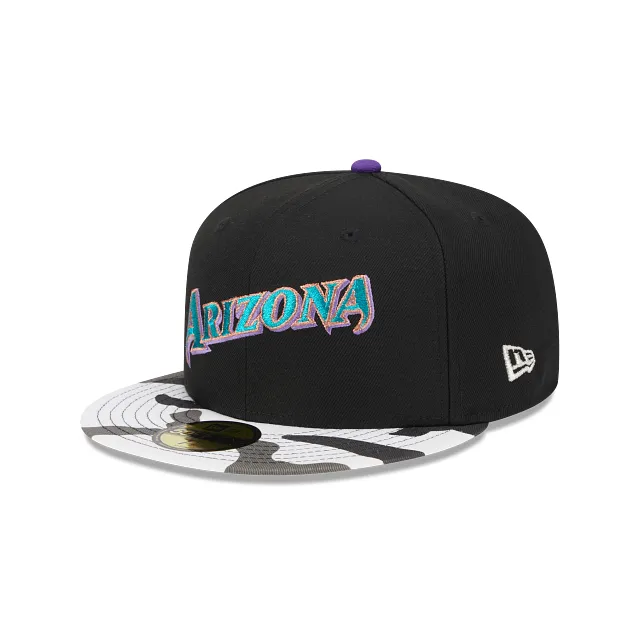 Arizona Diamondbacks MLB Metallic Camo 59FIFTY Cerrada