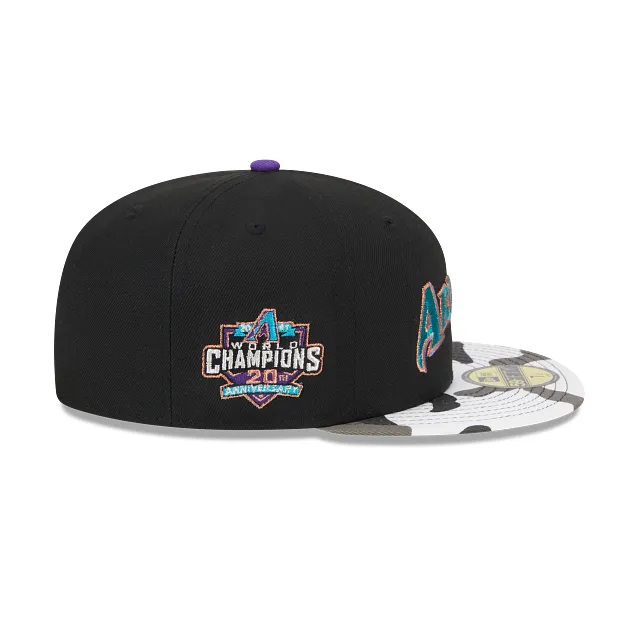 Arizona Diamondbacks MLB Metallic Camo 59FIFTY Cerrada