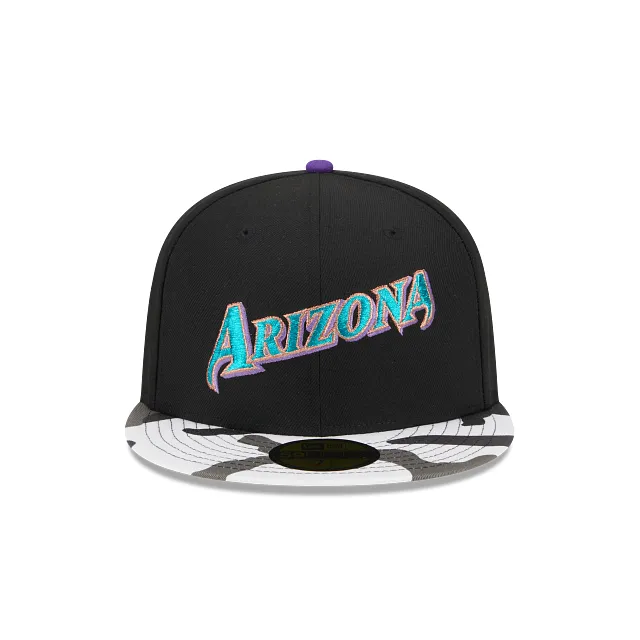 Arizona Diamondbacks MLB Metallic Camo 59FIFTY Cerrada