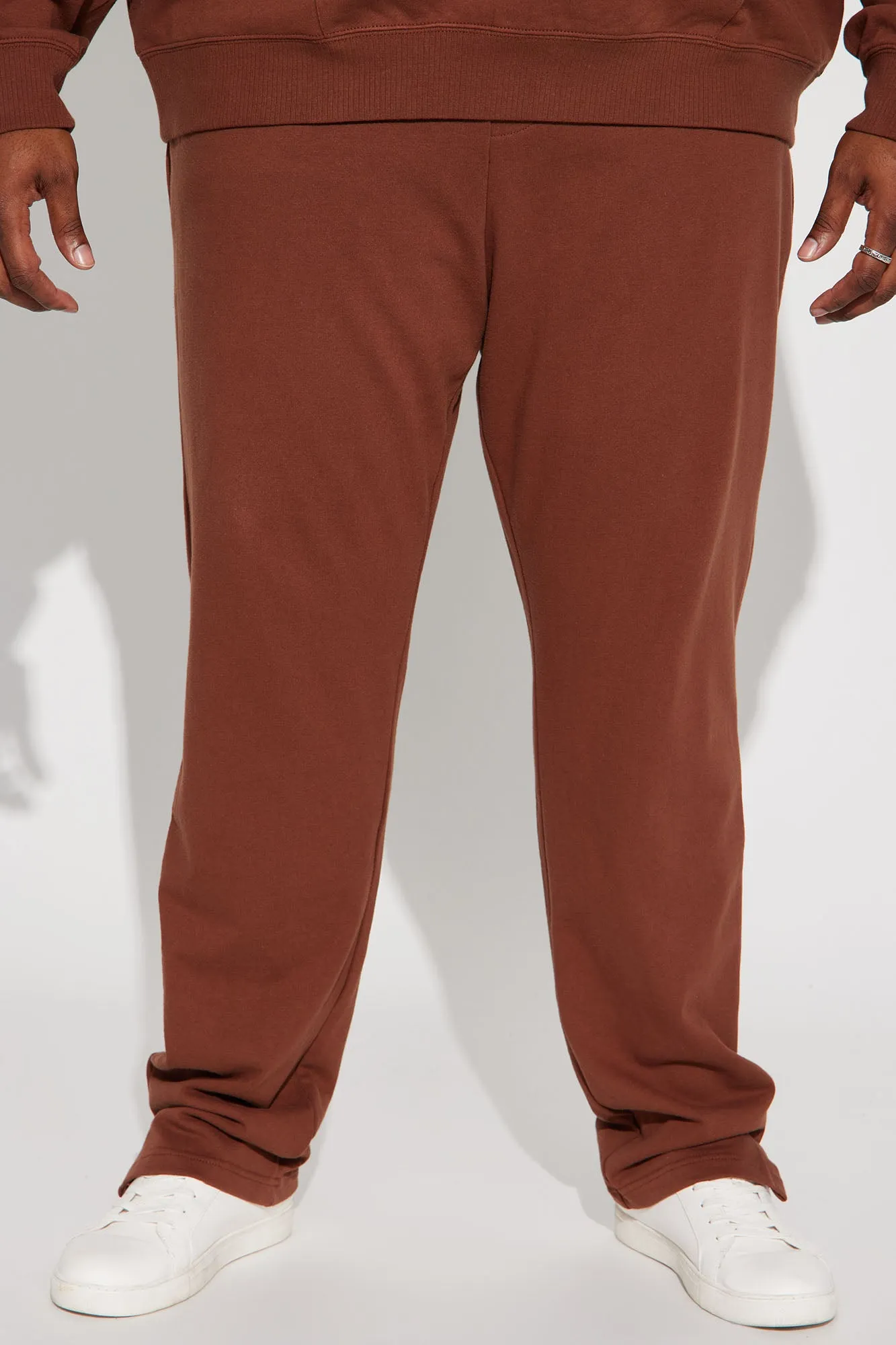 As I See It French Terry Pants - Chocolate