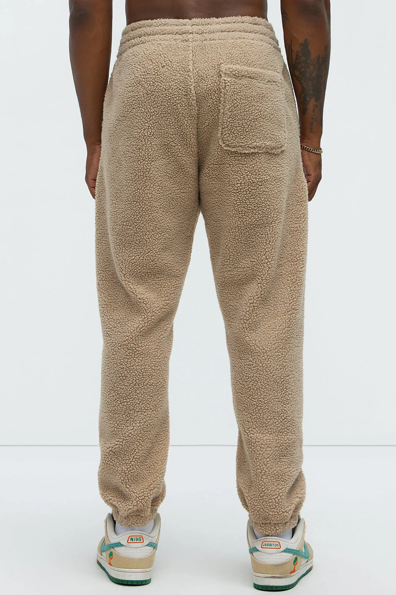 Axel Polar Fleece Jogger - Tan