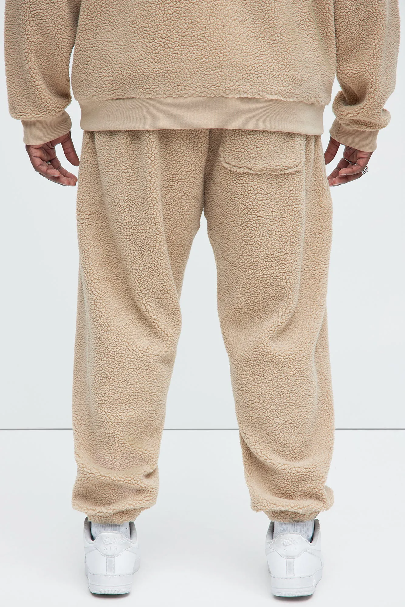 Axel Polar Fleece Jogger - Tan