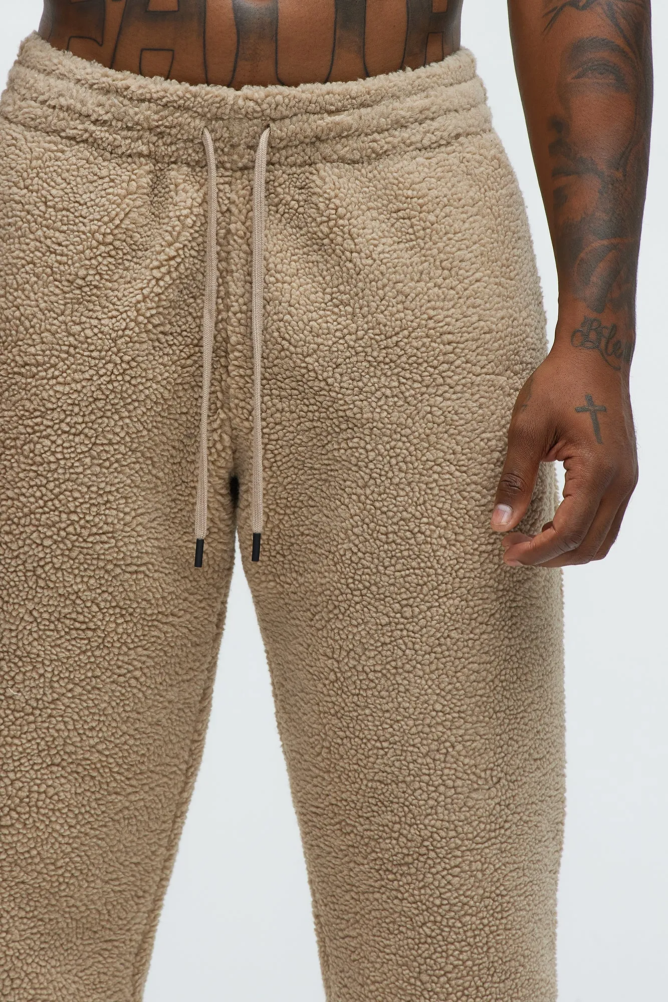 Axel Polar Fleece Jogger - Tan