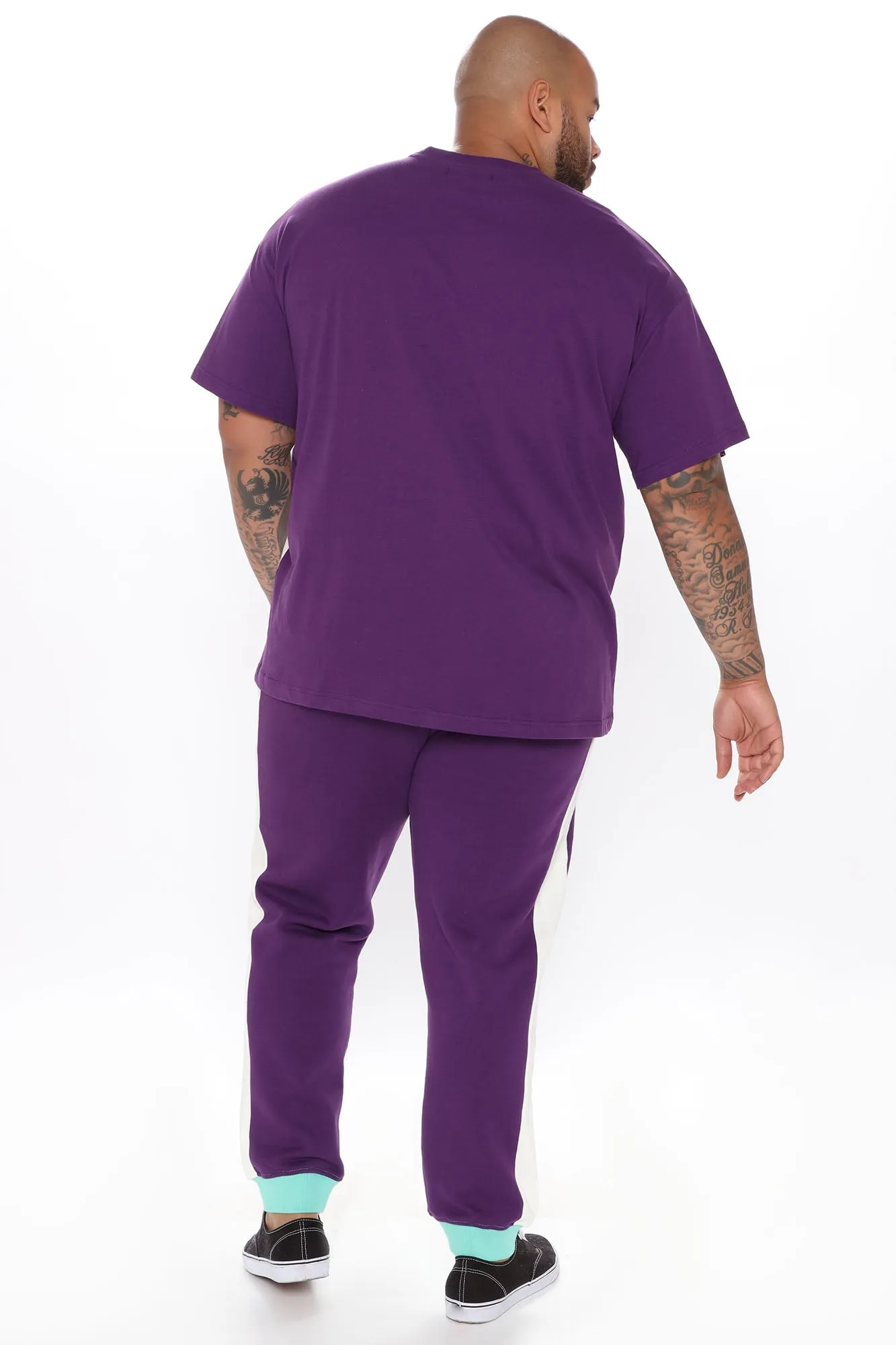 Bane Jogger - Purple/combo