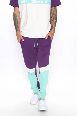 Bane Jogger - Purple/combo