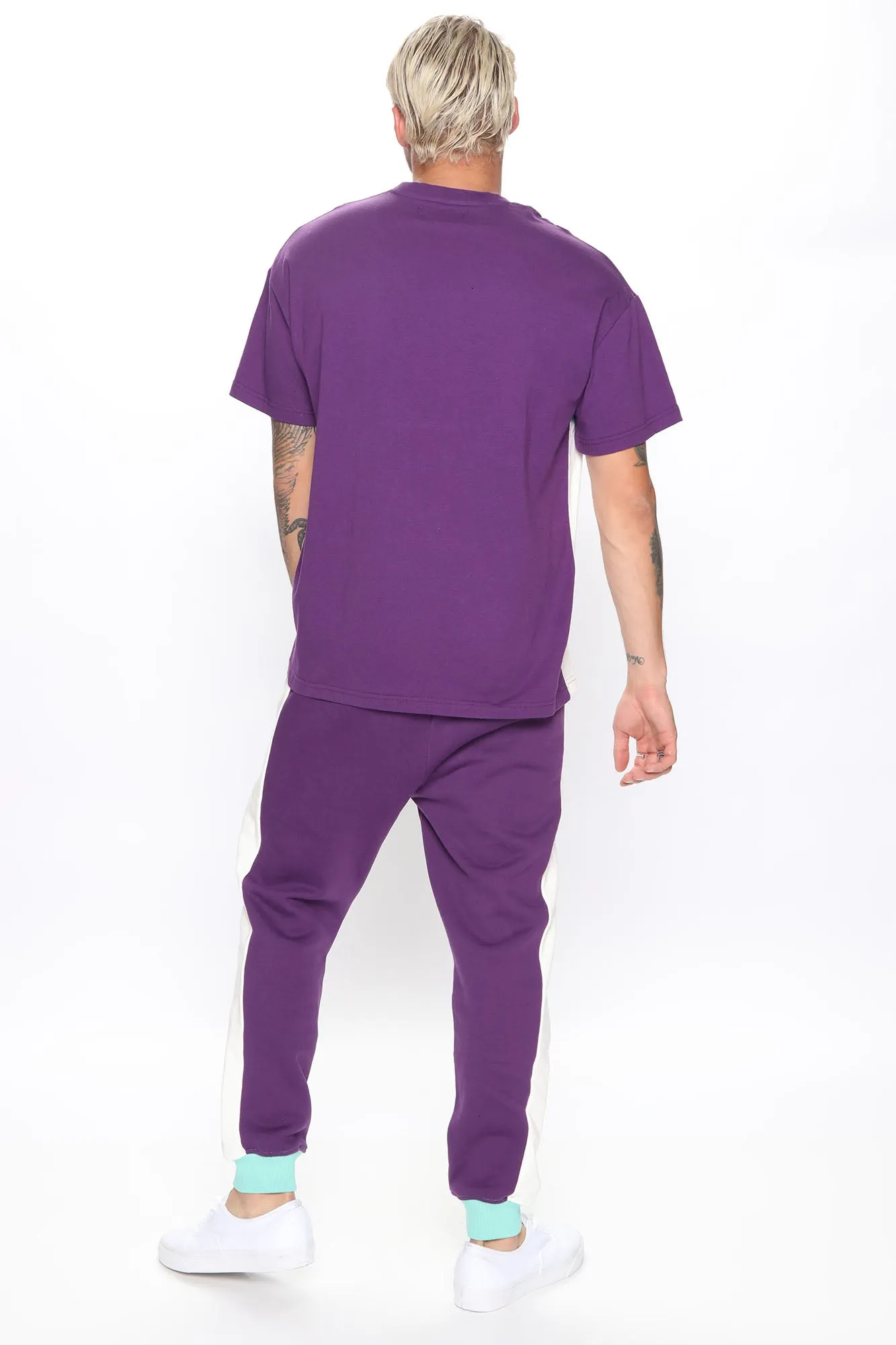 Bane Jogger - Purple/combo