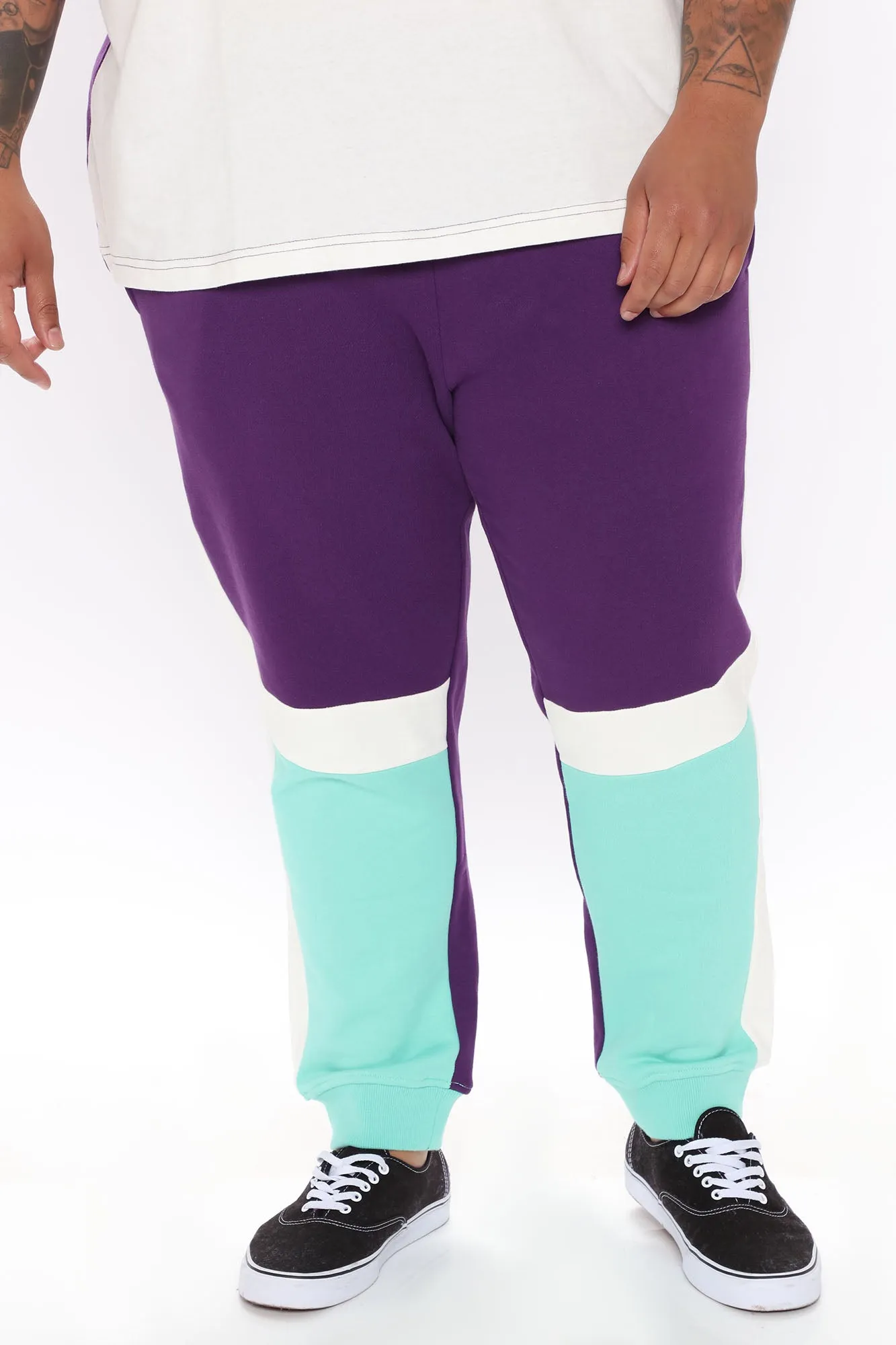 Bane Jogger - Purple/combo