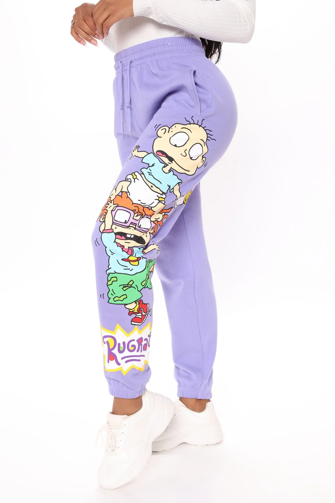 Best Buds Rugrats Sweatpants- Lavender