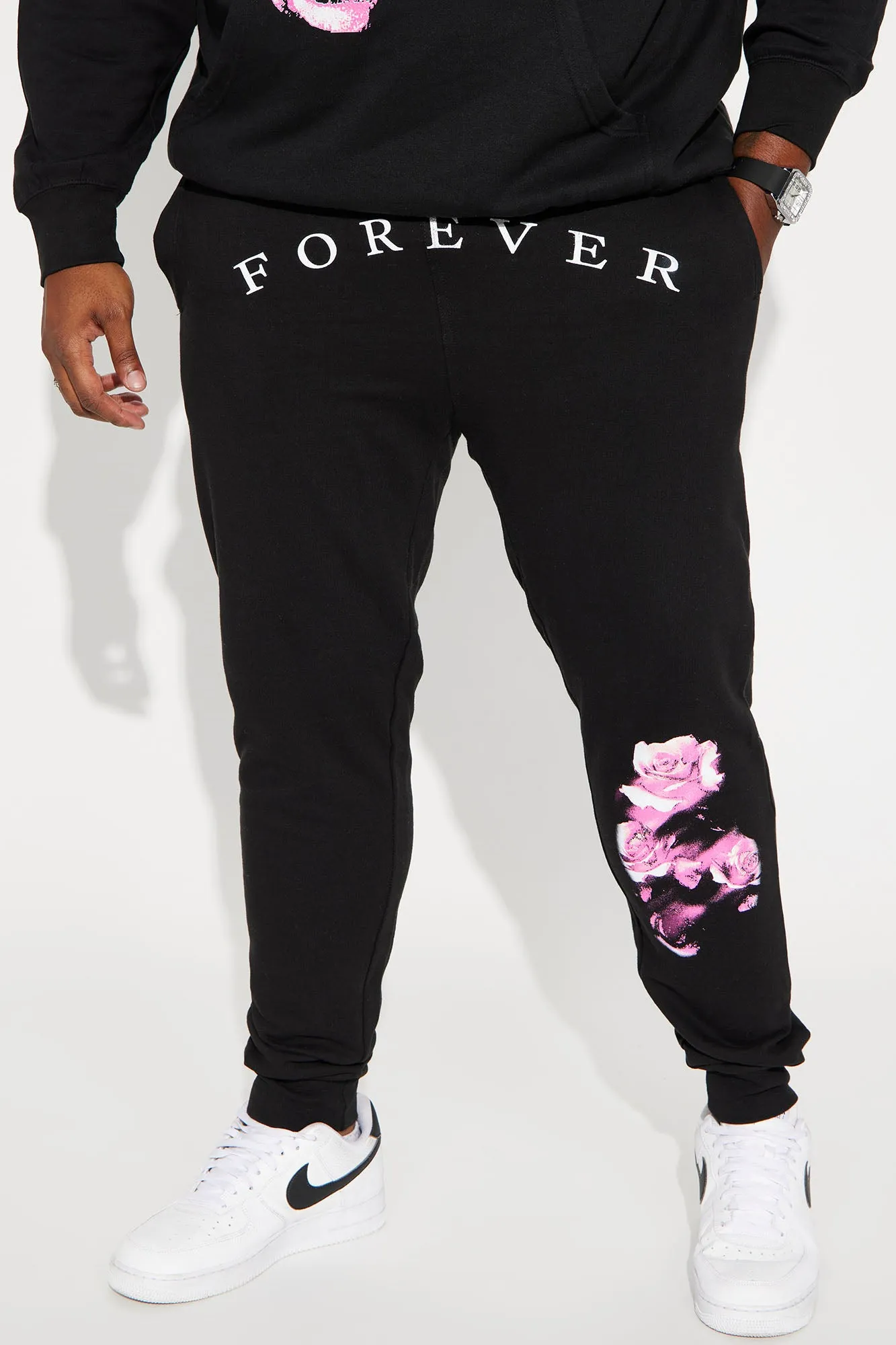 Black Forever Jogger - Black