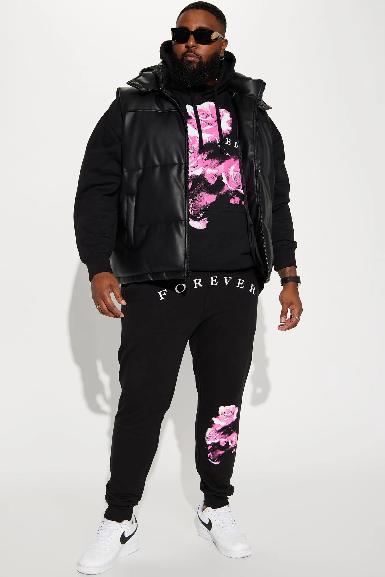 Black Forever Jogger - Black