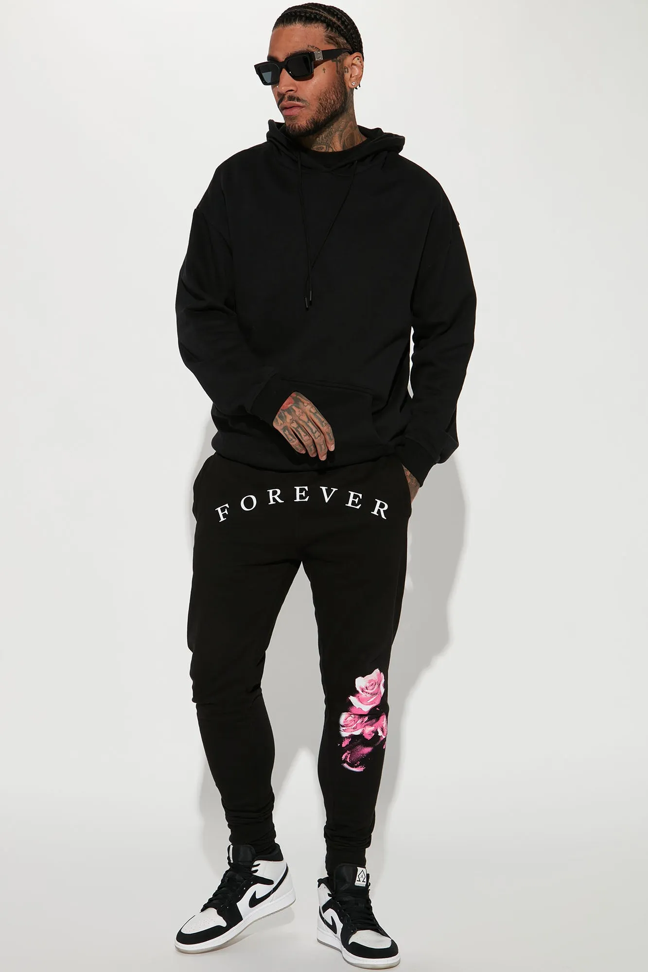 Black Forever Jogger - Black