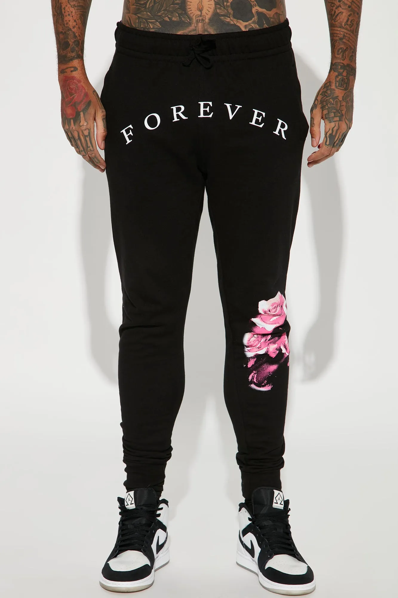 Black Forever Jogger - Black