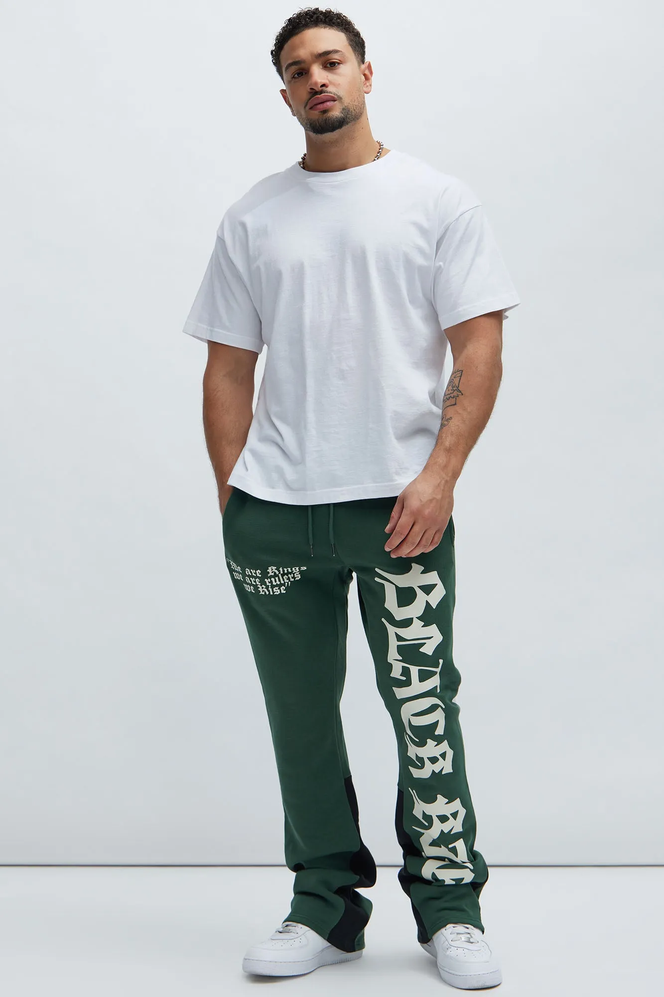 Black King Sweatpant - Hunter