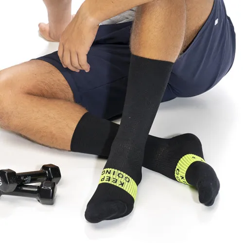 Calcetines de Running Negros Hombre