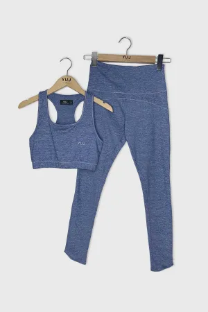 #Ensemble Brassière   Legging MULADHARA Blue jean // Taille XS/S