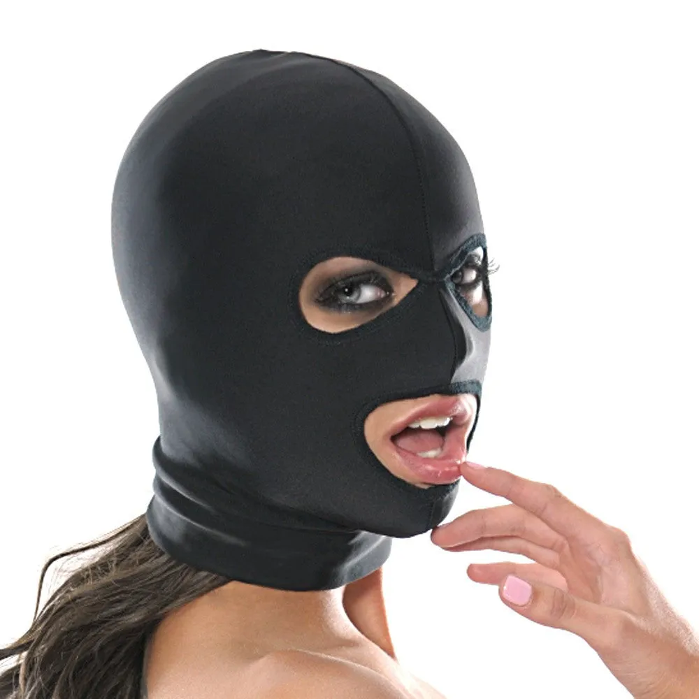 Fetish Fantasy Spandex 3-Hole Hood