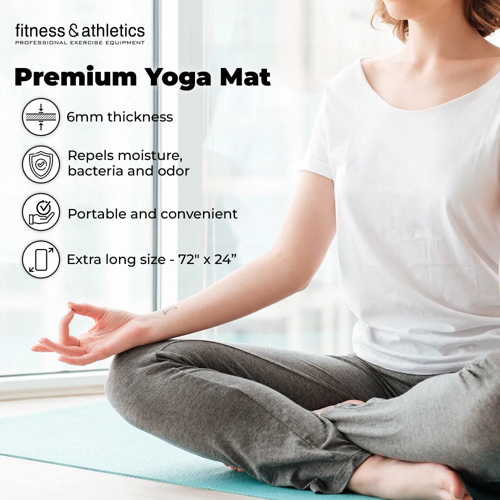 Fitness & Athletics Premium Yoga Mat - 6mm