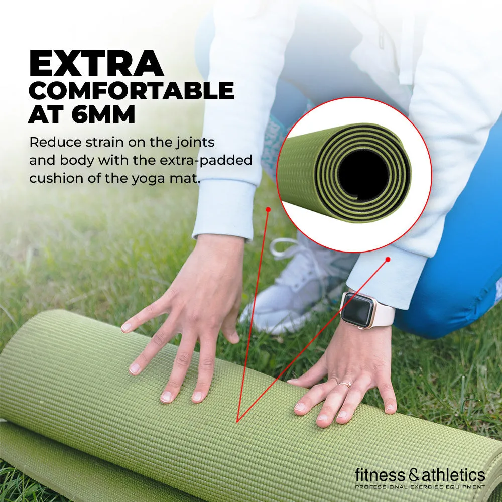 Fitness & Athletics Premium Yoga Mat - 6mm