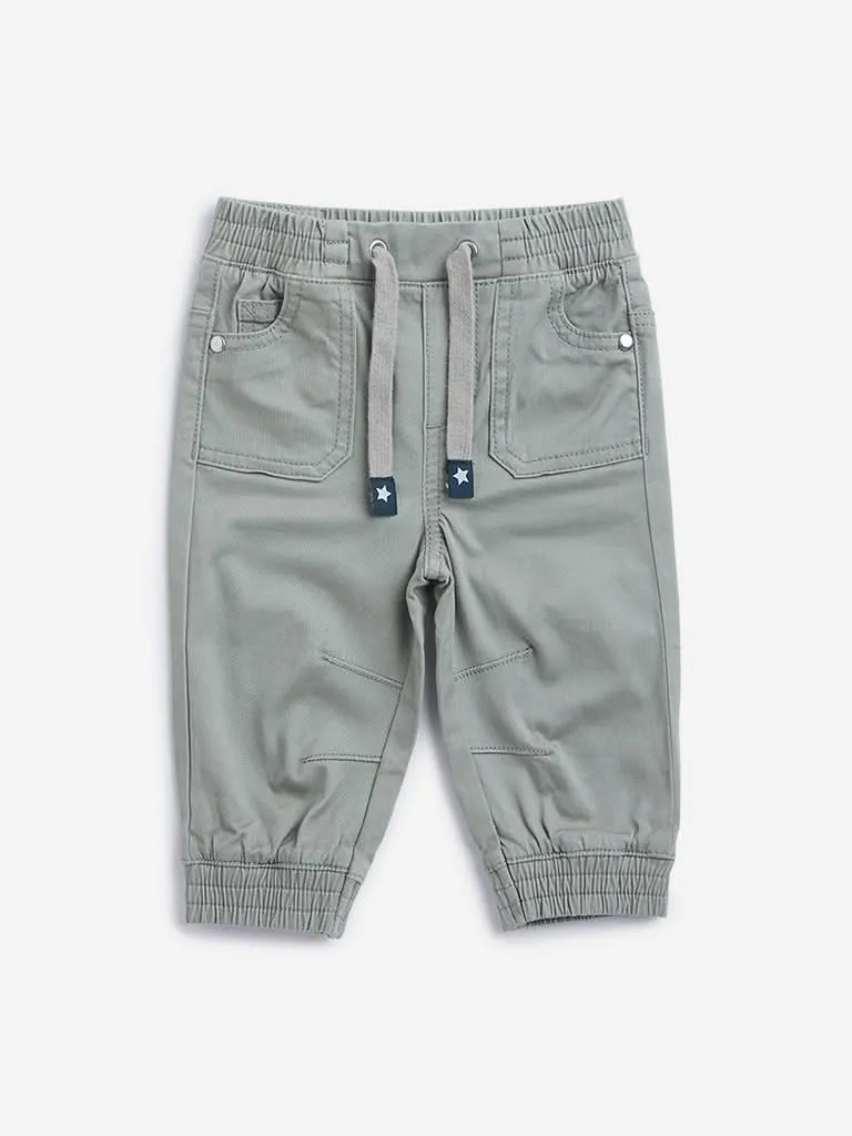 HOP Baby Sage Solid Joggers