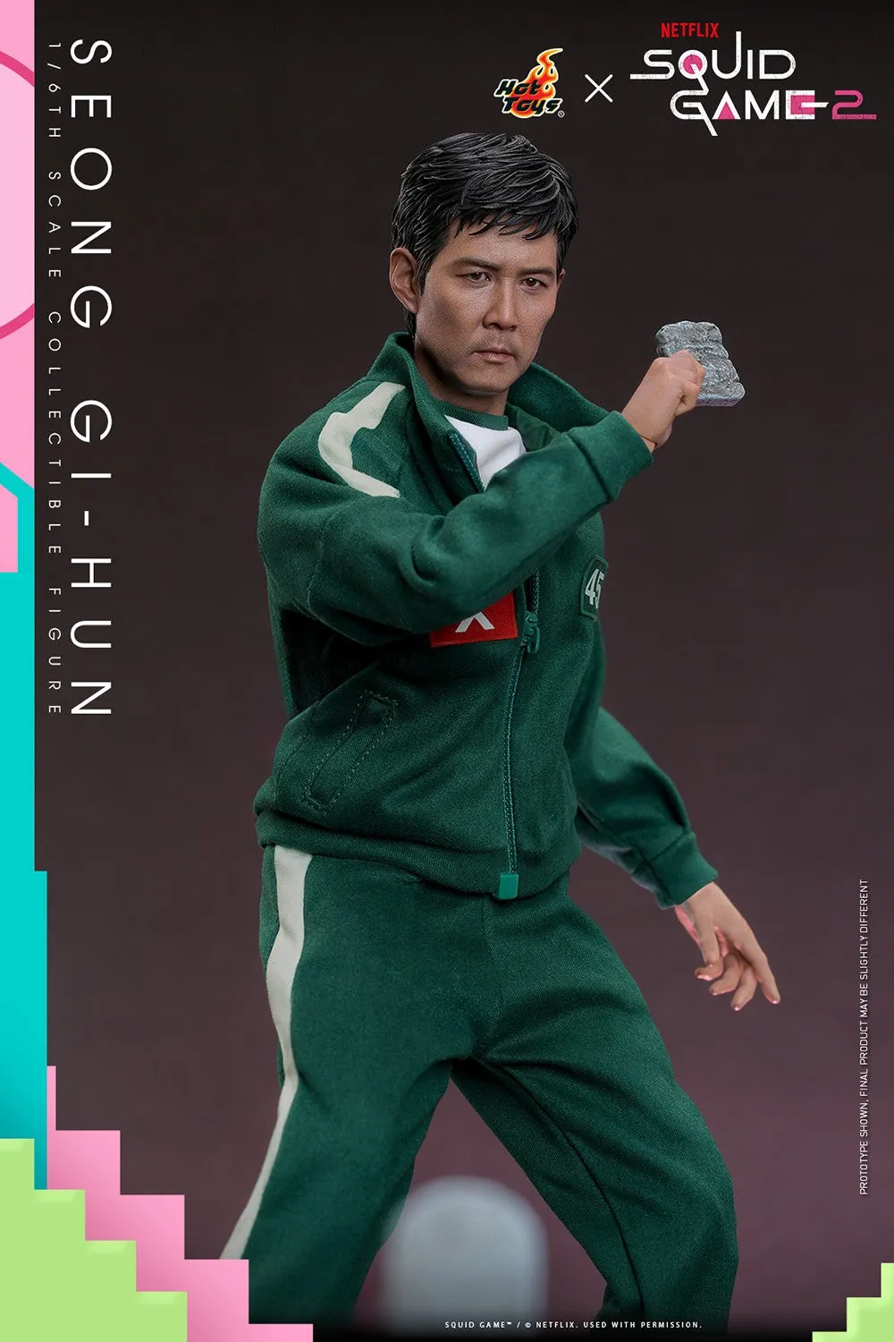 Hot Toys Television Masterpiece Series: El Juego Del Calamar - Seong Gi Hun Escala 1/6