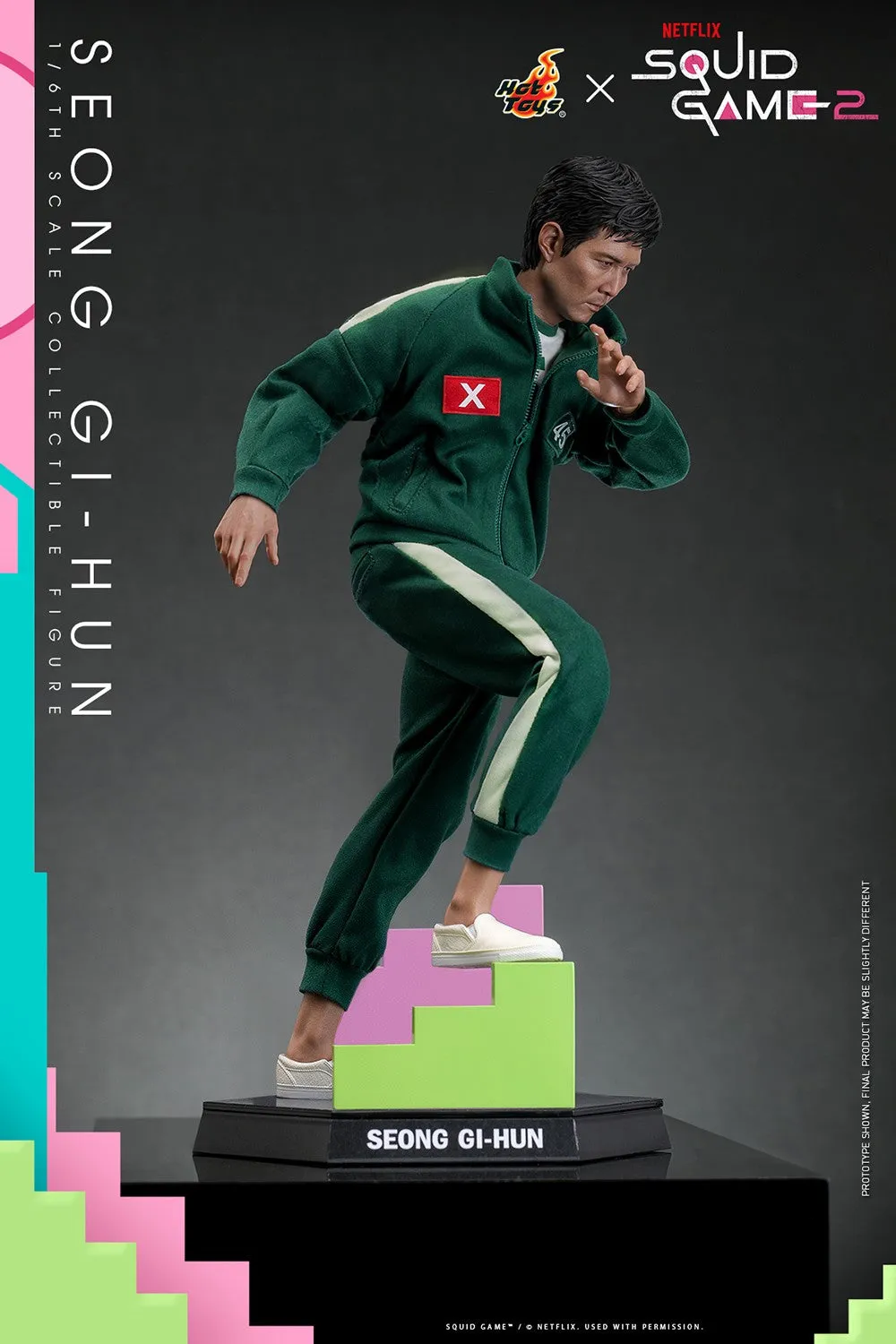 Hot Toys Television Masterpiece Series: El Juego Del Calamar - Seong Gi Hun Escala 1/6