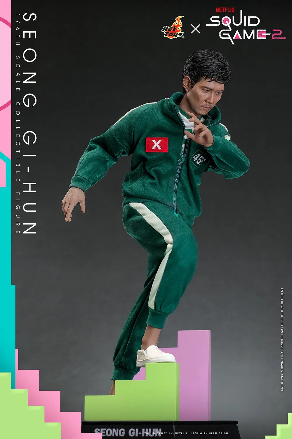 Hot Toys Television Masterpiece Series: El Juego Del Calamar - Seong Gi Hun Escala 1/6