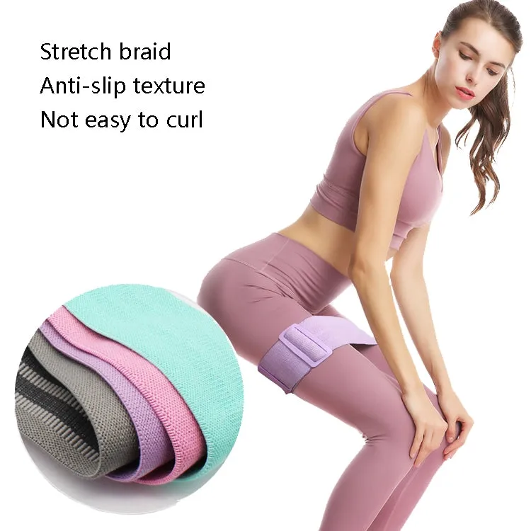 LD-3606 Adjustable Non-Slip Yoga Belt Thickening Tension Belt(Gray)