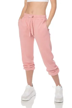 Mineral Washed Pink Relaxed Fit Joggers - Hypeach Lounge