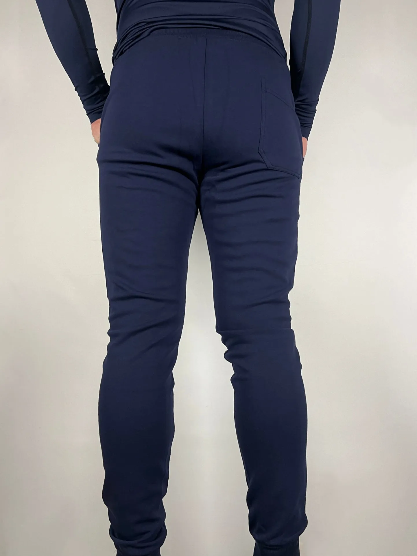 Navy Blue Performance Joggers