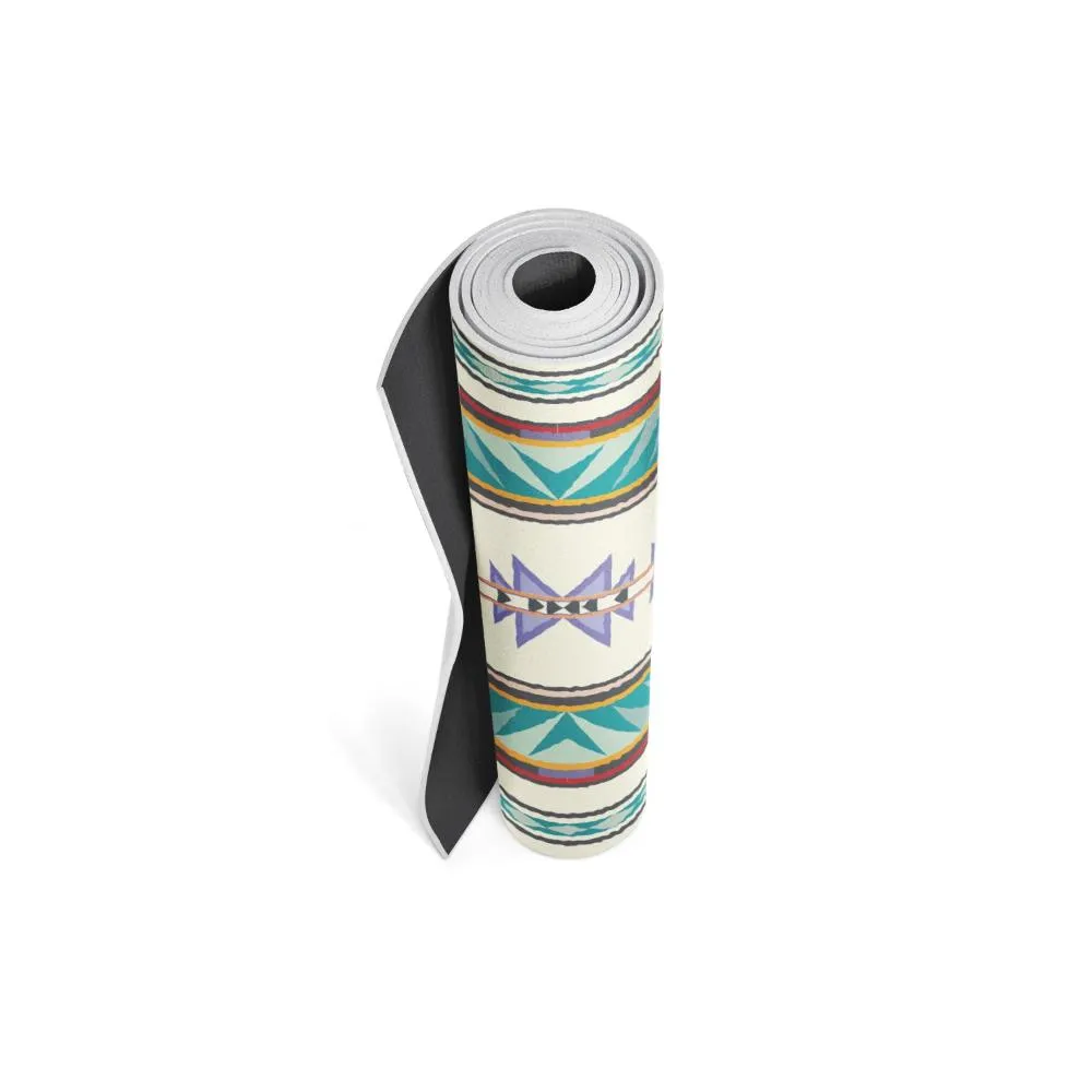 Pendleton x Yune Yoga Mat Turquoise Ridge 5mm