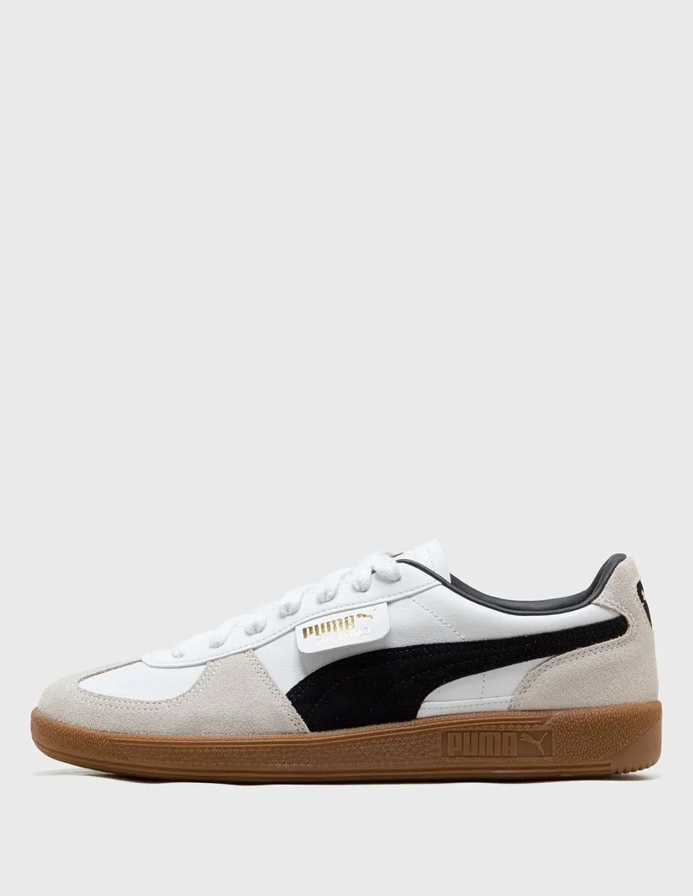 Puma Palermo Leather Blancas y Grises Unisex