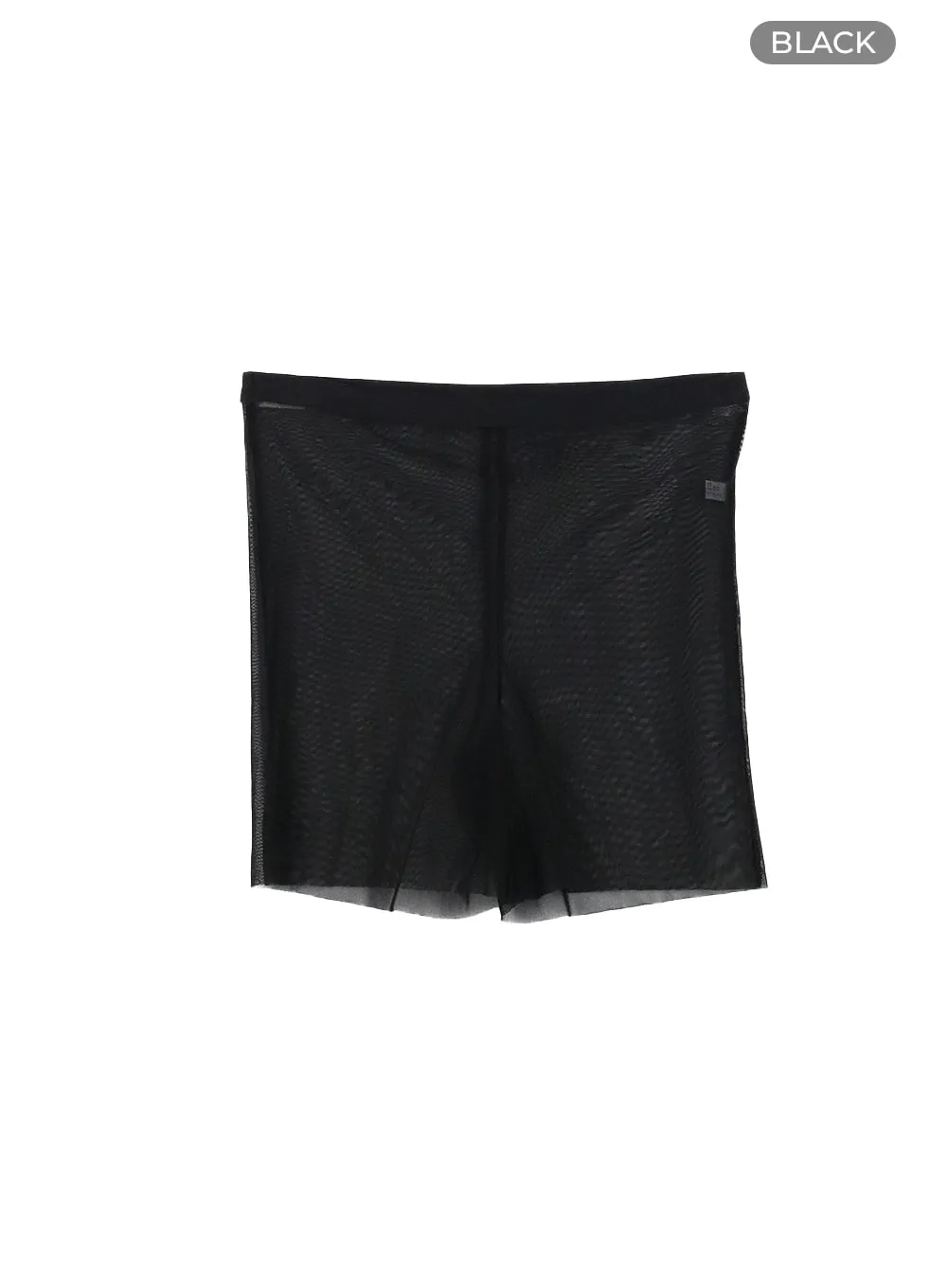 Sheer Spandex Micro Shorts CM421