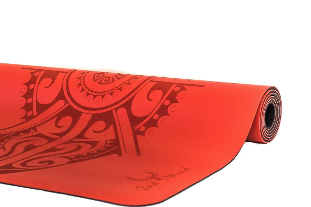 Sticky Yoga Mat - Chili Pepper Red