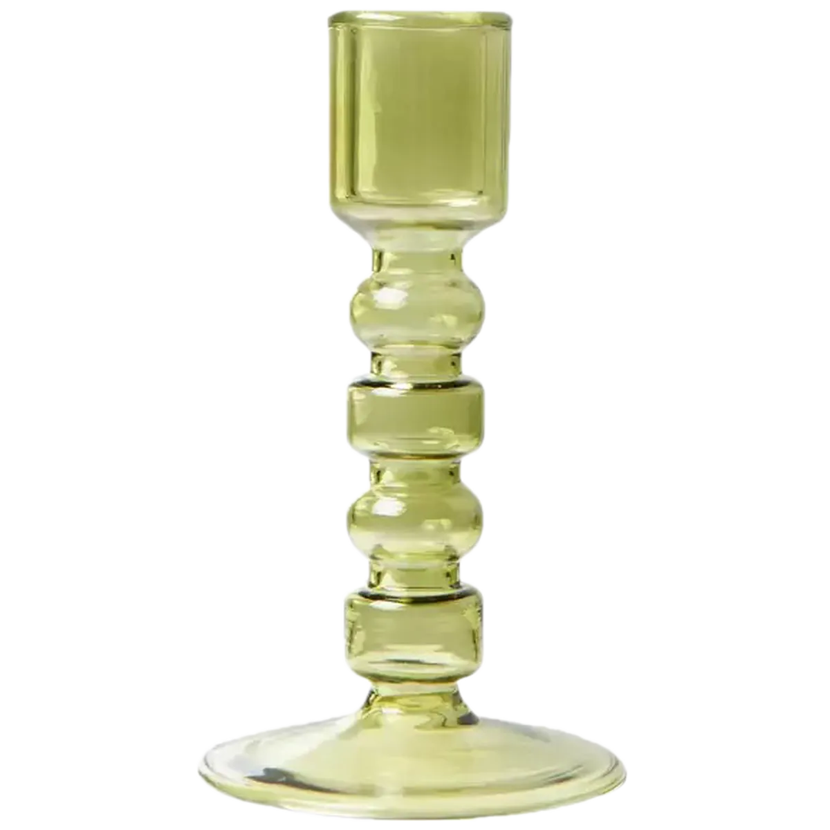 The Emeralds: Glass Candle Holder