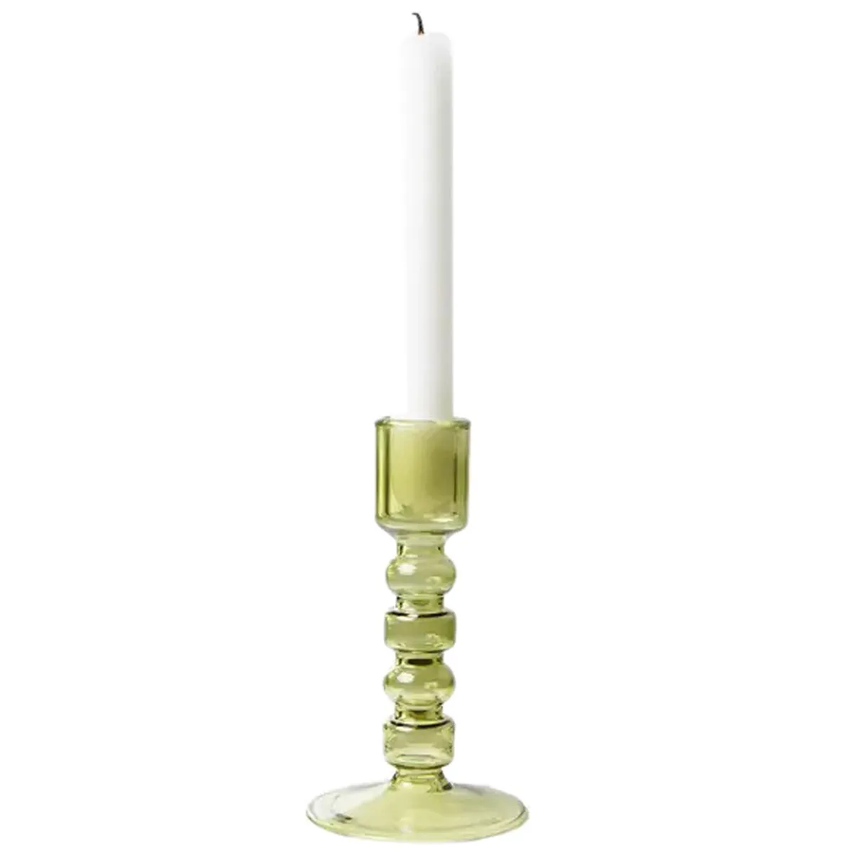 The Emeralds: Glass Candle Holder