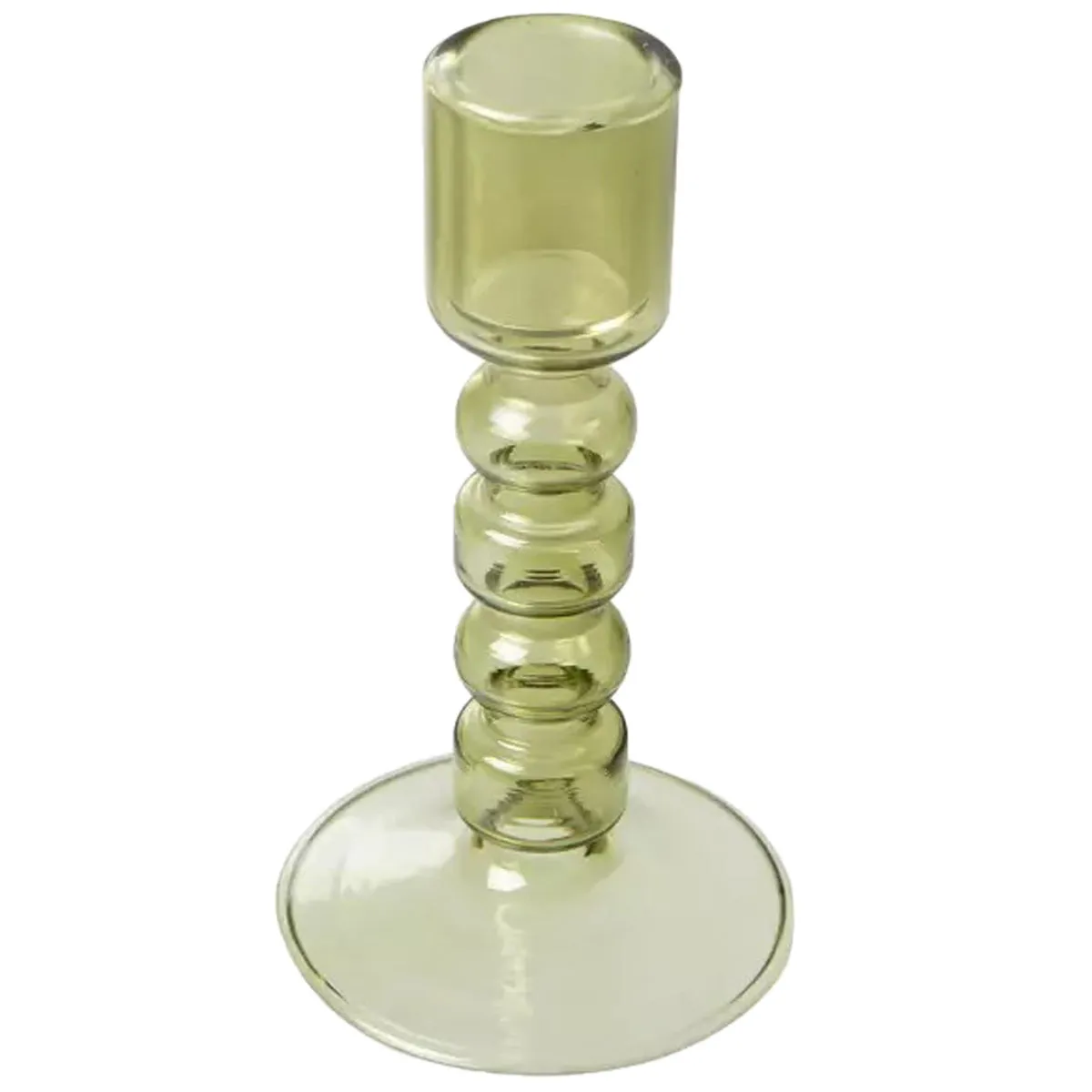 The Emeralds: Glass Candle Holder