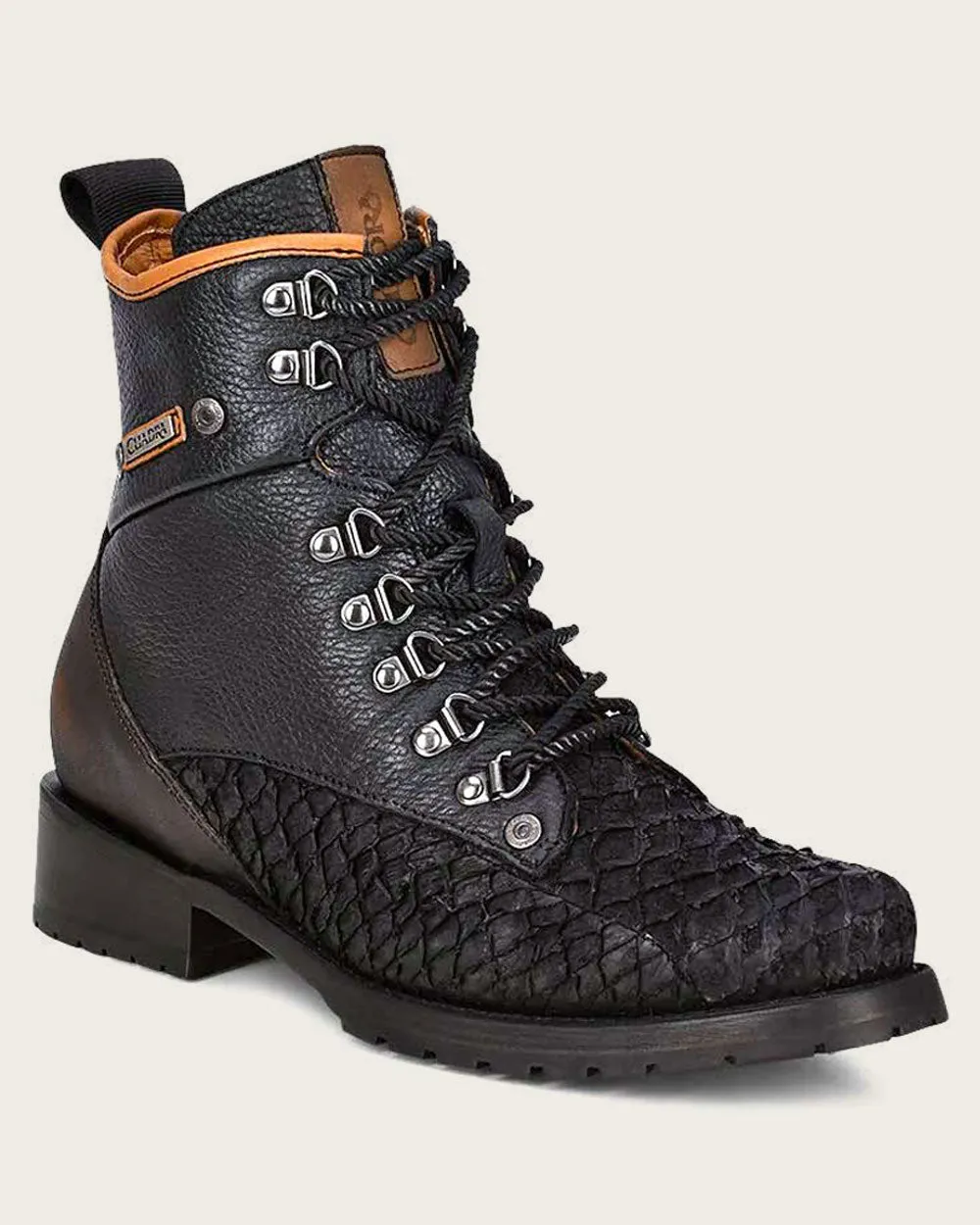 Urban black poisson boot