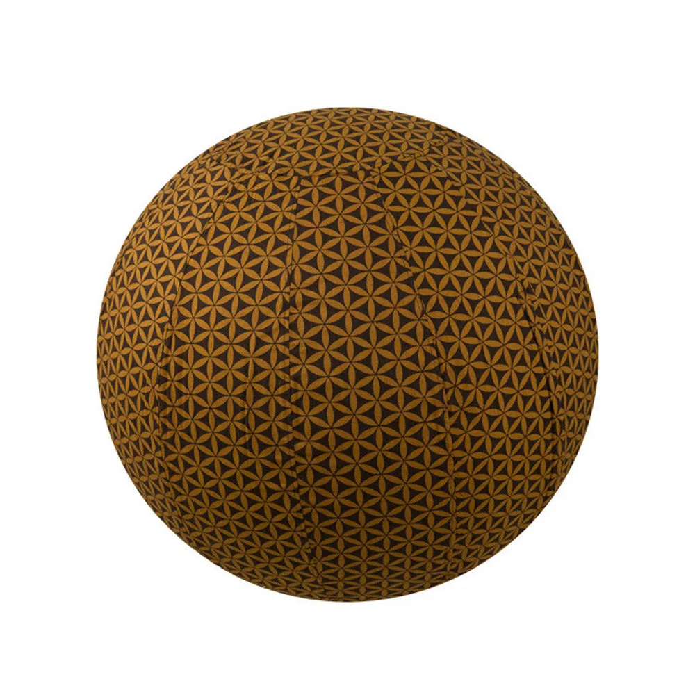 Yoga Ball Cover Size 65cm Design Chocolate Flower of Life